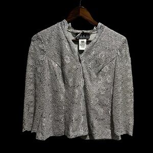 Silver sequin top. Women’s S. Pristine condition.